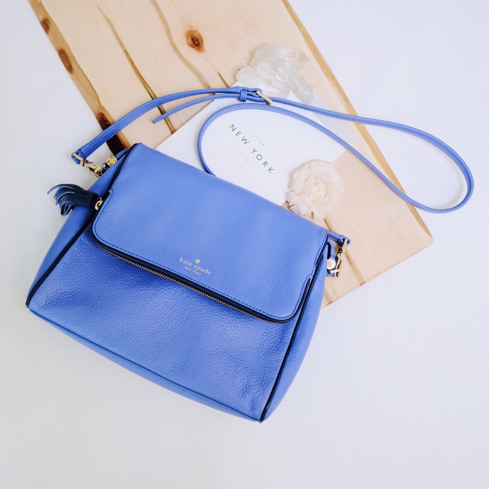 Kate Spade Satchel Bag—Blue